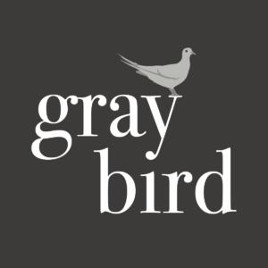 Gray bird yoga