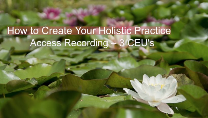 Holistic Practice Class