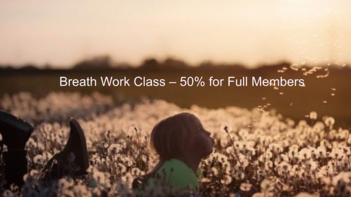 Breath Work Class Recording – 50% Off for Full Members