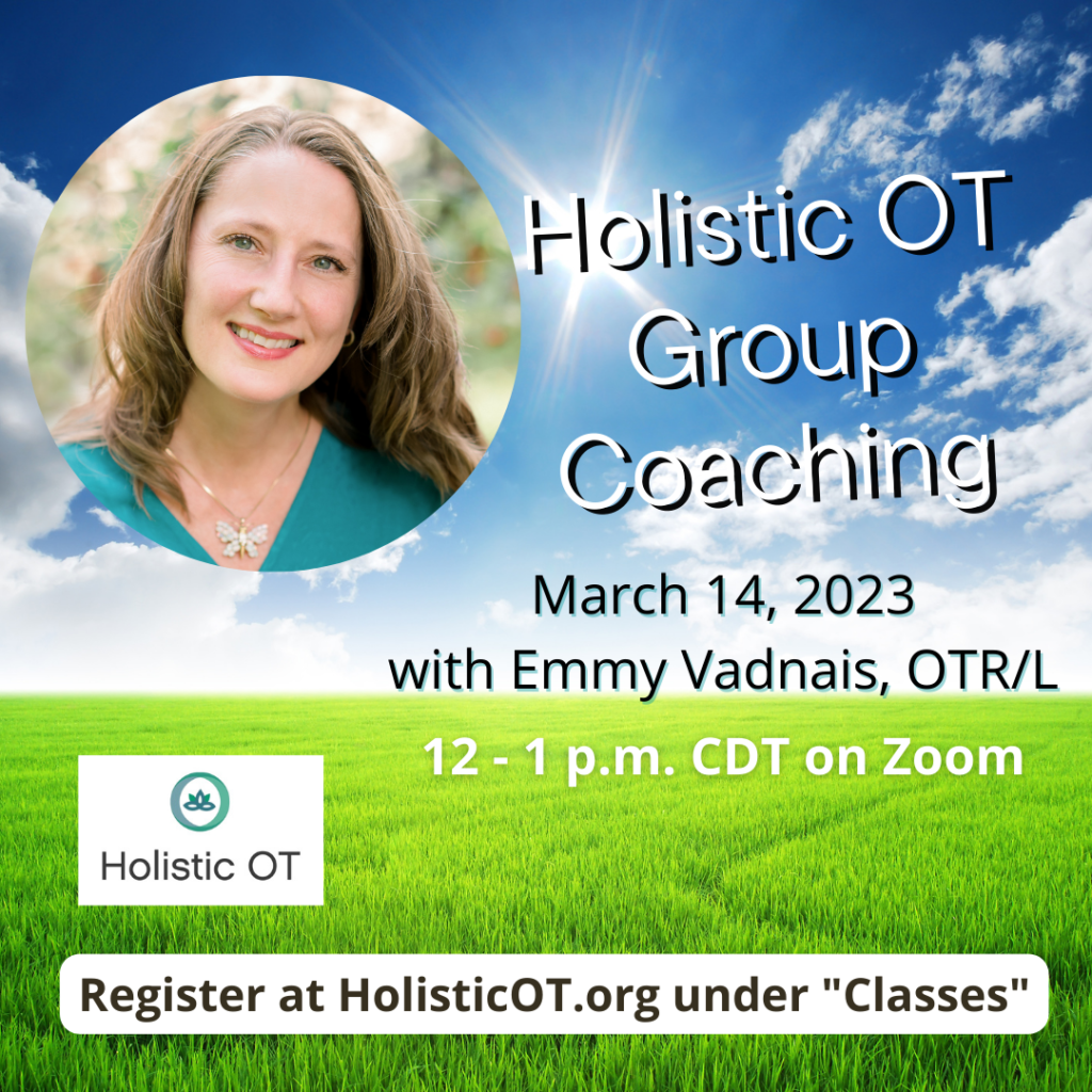 Holistic OT Group Coaching | Holistic Occupational Therapy Community